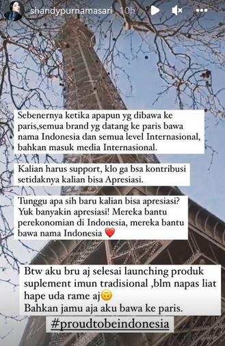Dituding Berbohong Soal Paris Fashion Week, Shandy Purnamasari Ungkap Fakta Sebenarnya!