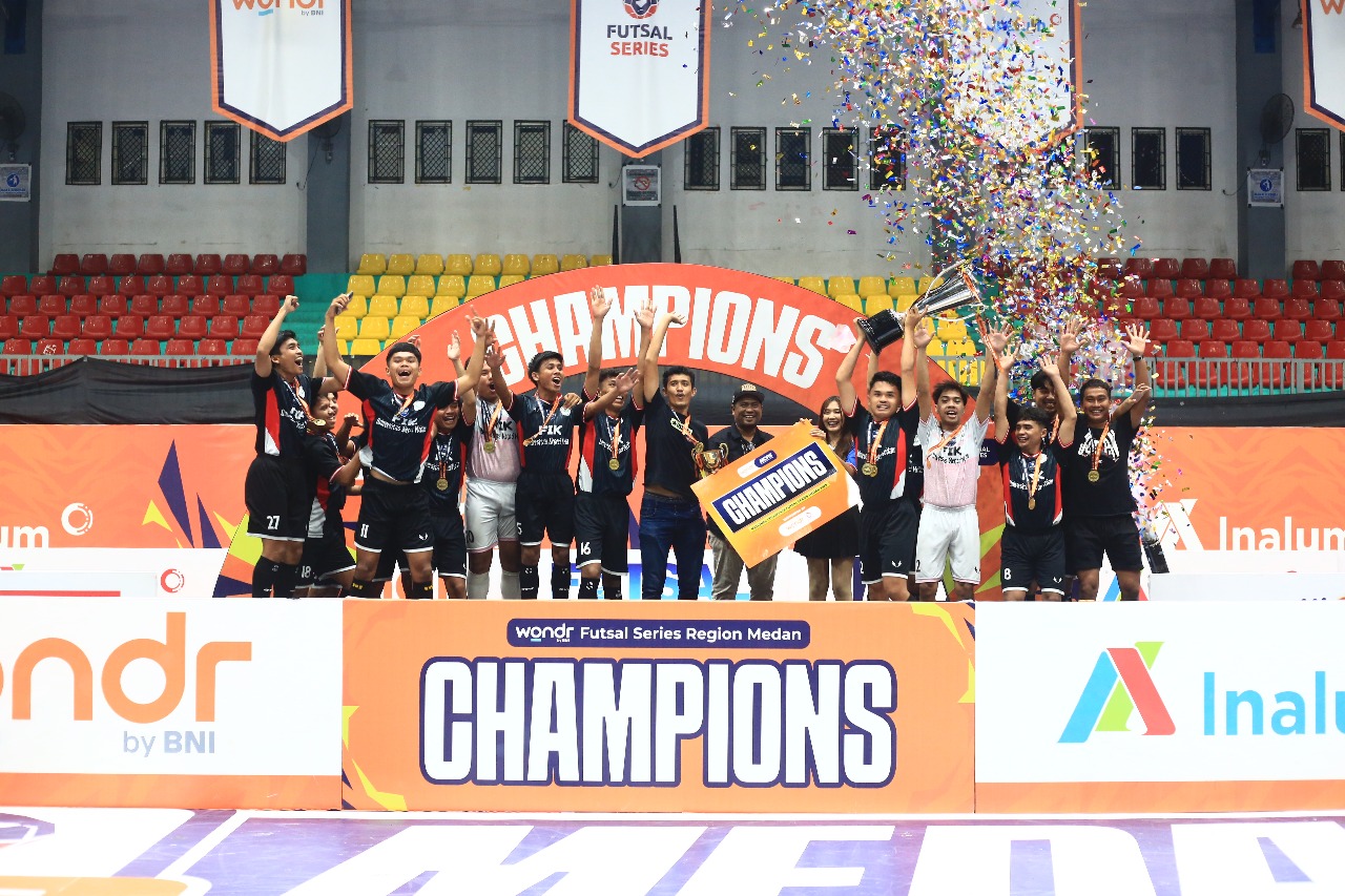 INALUM Dukung Semangat dan Potensi Generasi Muda Lewat Wondr Futsal Series 2025 Regional Medan.